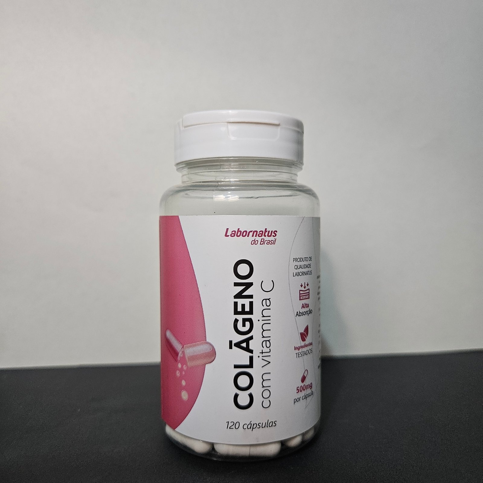 Colágeno com Vitamina C 120 caps